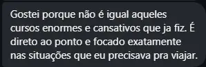 Avaliação de aluno 3